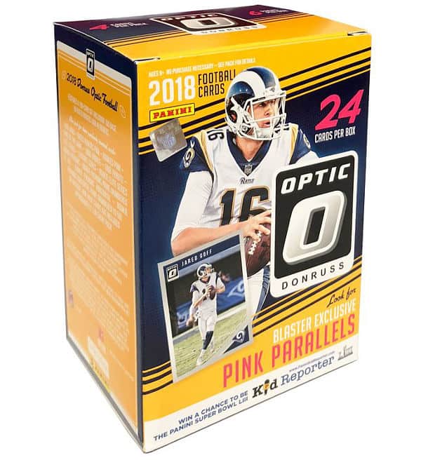 Panini 2018 Donruss Optic Football NFL Cards - Blaster Box