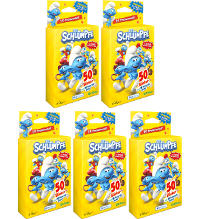 Blue Ocean Smurfs Stickers 2022 - 5 Eco-Blister With 250 stickers