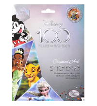 Craft Buddy Disney 100 Years of Wonder Crystal Art Sticker - Pack