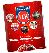 1. FC Heidenheim 1846 Stickers - Album