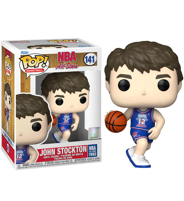 Funko POP! Basketball 141 NBA - John Stockton All Stars 1992