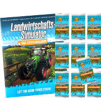 Landwirtschafts-Simulator Sticker - German Album + 10 Packets