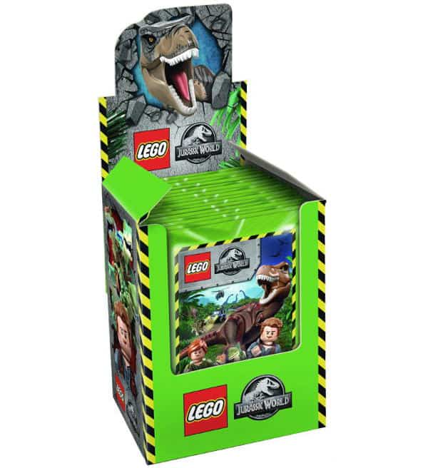 Blue Ocean Jurassic World Lego Stickers s/érie 2019 avec 50 sachets