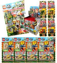 2021 le16 mapa de oro Lego Jurassic World tarjetas-tarjetas de colección trading cards