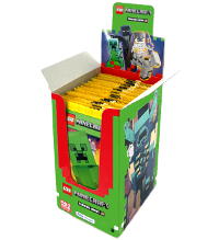 Lego Minecraft Serie 1 Trading Cards - Box with 25 packets