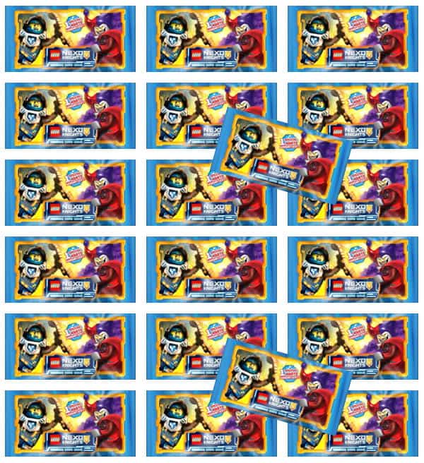 LEGO Nexo Knights Trading Cards Series 1 - 20 Packets