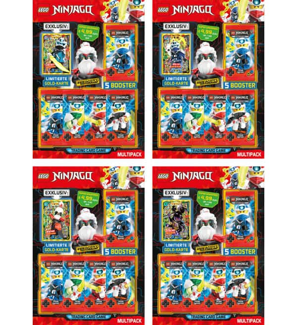 Lego® Ninjago™ Serie 5 Trading Card Game Multipack mit LE6 Digi Jay
