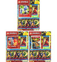 25 Booster LEGO NINJAGO Serie 3 125 Karten Trading Card Game 