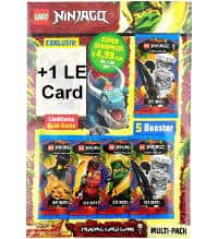 5 le cartes trading card game Le 6 le 7 Le 23 Le 2 Le 4 Lego Ninjago série 4 
