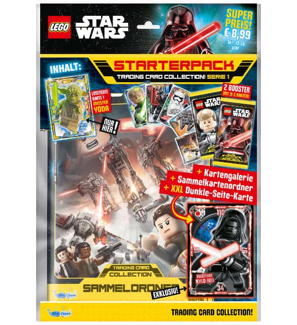 lego star wars trading card collection