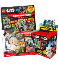LEGO Star Wars Serie 3 Trading Cards alle 4 Blister Vorverkauf 3 Multipacks