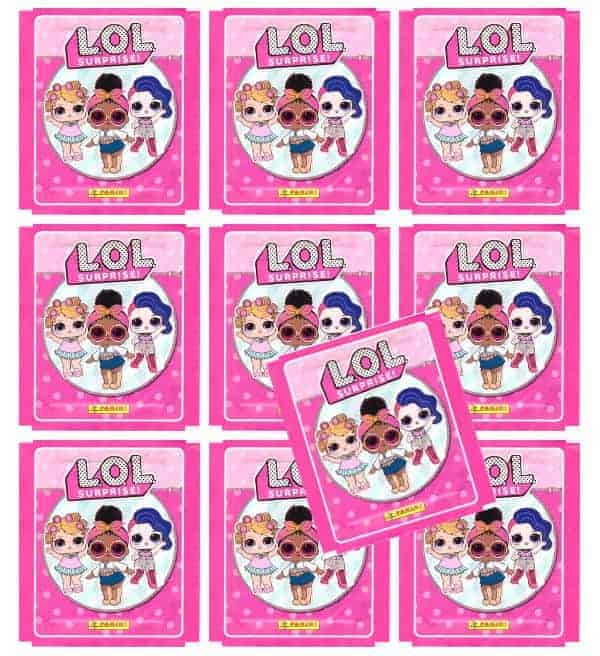 Panini LOL Surprise Stickers - 10 Packets