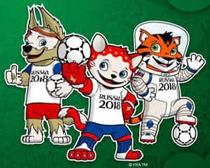 Mascot World Cup 2018 - Wolf Tiger Cat