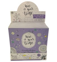 Now is your time - Creative stickers to colour - Display with 20 booklets