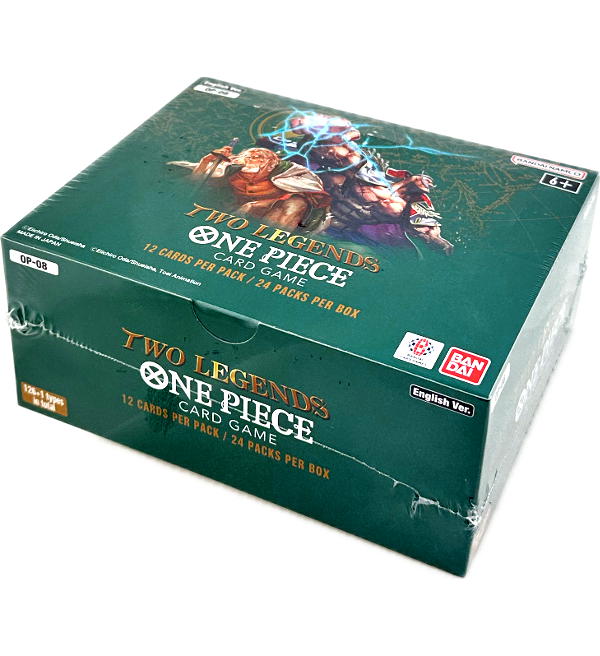 One Piece TCG: Two Legends Booster Box OP-08 - Trading Card Game Booster Pack Collection
