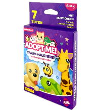 Panini Adopt Me Dream Pets Stickers -Eco-Blister (=7 Packets + 1 Limited Edition Card)
