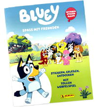 Panini Bluey - Play with Friends Stickers - German Album