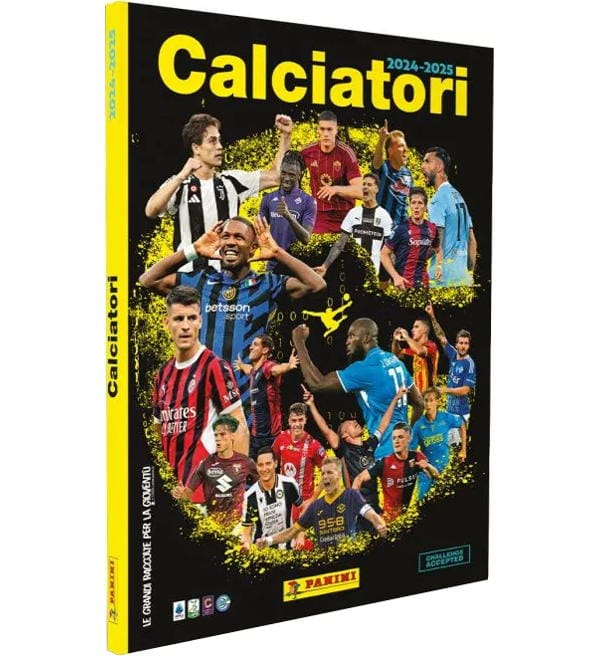 MAXI BUSTINA CALCIATORI PANINI 2024-2025 LA BUSTA è CHIUSA 3 MAXI
