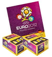 PANINI EURO 2012 EM Display 100 Tüten Silber International Neu/OVP 