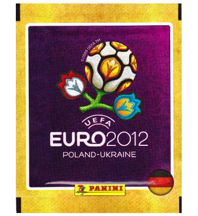 Panini EURO 2012 Sticker Packet - German Version