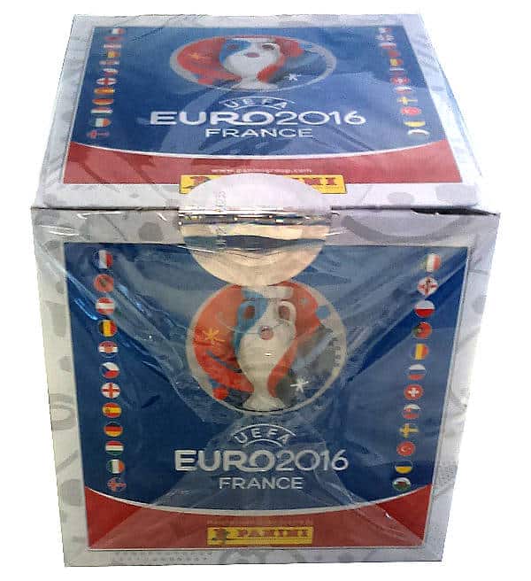 Panini Boite de 50 Autocollants Coupe d/'europe 2016