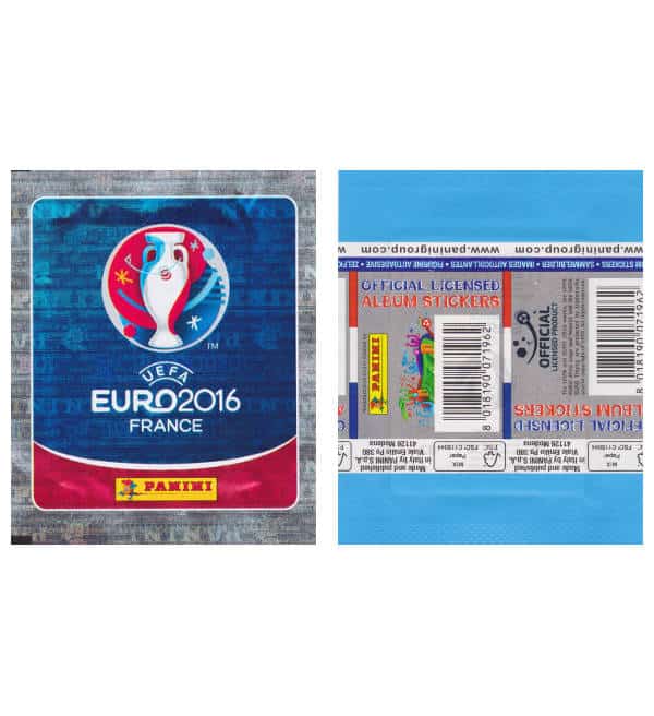 SEALED BOX 18 PACKETS Panini Euro EM 2016 SUPERSTARS of FOOTBALL 3D Figures 