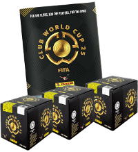 Panini FIFA Club World Cup 2025 Stickers - Album + 3 Boxes (=150 Packets)