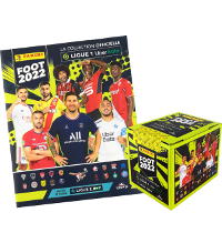 90 stickers + album football Ligue 1 2023-24 Panini : King Jouet
