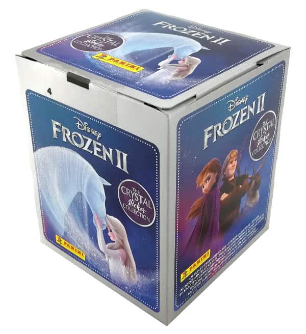 Panini Disney Frozen 2 Crystal Stickers + Cards - Box With 50 Packets