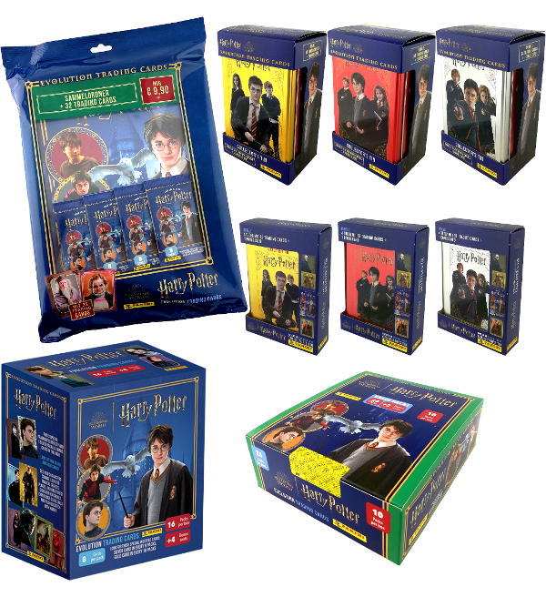 limited edition complete set Panini HARRY POTTER EVOLUTION TRADING CARDS 