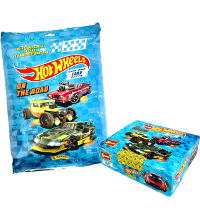 Panini Hot Wheels On The Road Trading Cards - Starter Pack + Box With 24 Booster Packs