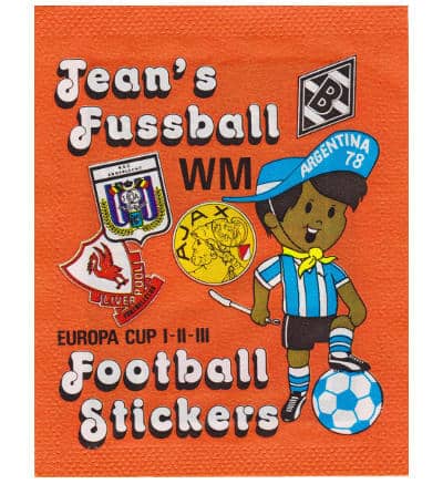 Panini Jean's futbol/football WM 1978/4x display box/400 sticker OVP 