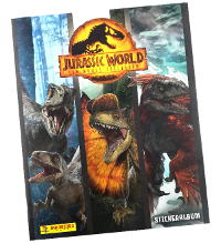 Panini Jurassic World Anthology 1 x Trading Card 20 Tüten mit je 4 Stickern 