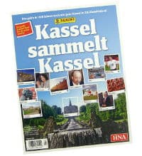 Panini Kassel sammelt Kassel  5 Tüten 25 Sticker Städte Serie 