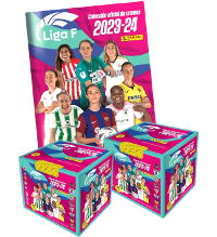 Panini Liga Femenina 2023/24 (Liga F) Stickers - Album + 2 Boxes