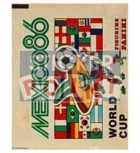 Panini Mexico 86 Packet - Display Version World Cup 1986
