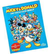Panini Mickey & Donald Stickers & Cards - Album (German Version)