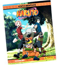 Panini Naruto Ninja Adventures Stickers - Album (German Version)