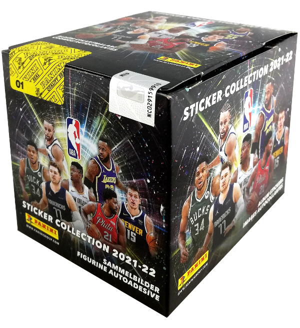 Panini NBA 2021-22 Stickers & Cards - Box With 50 Packets