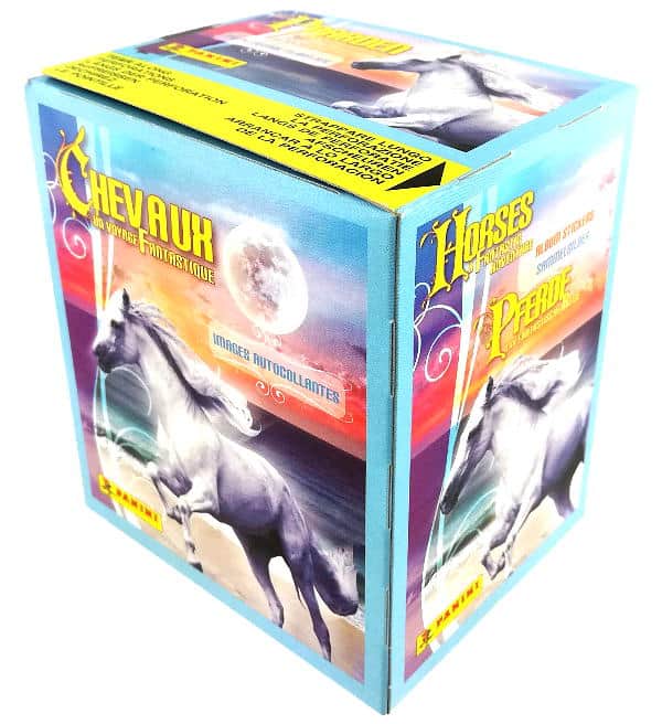Panini Pferde eine fantastische Reise Stickers - Box With 50 Packets