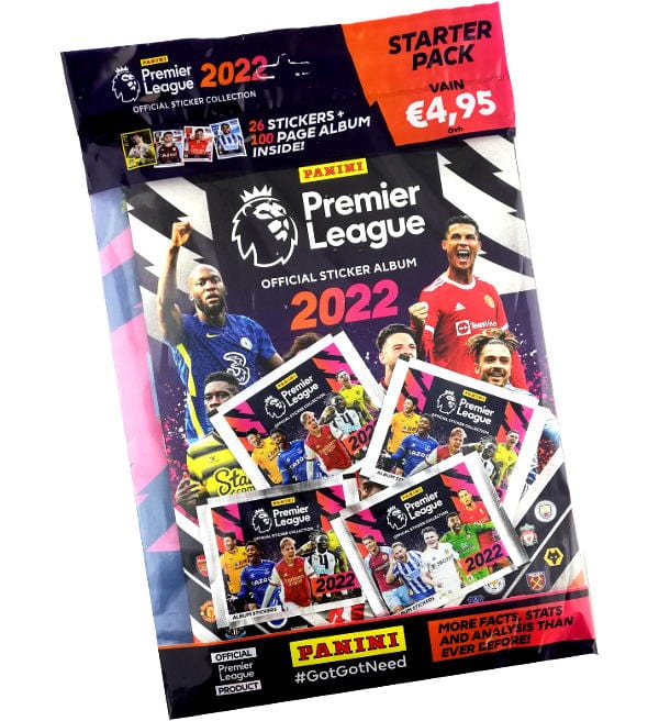 Panini Premier League 2022 Stickers Starter Pack, Stickerpoint