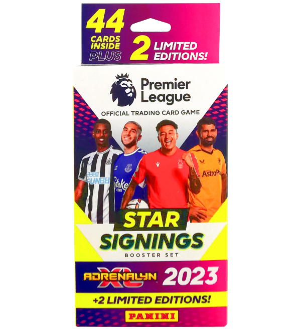 Panini Premier League 2023 Adrenalyn XL - Star Signings Booster Set