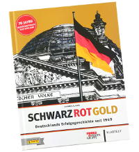 Panini Schwarz Rot Gold 50 Tüten 250 Sticker 70 Jahre Deutschland 