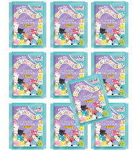 Panini Squishmallows Squad Vibes Stickers - 10 Packets