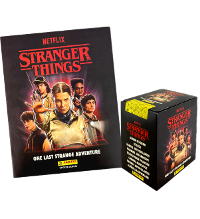 Panini Stranger Things 3 Stickers 2025 - English Album + 1 Box (=50 Packets)