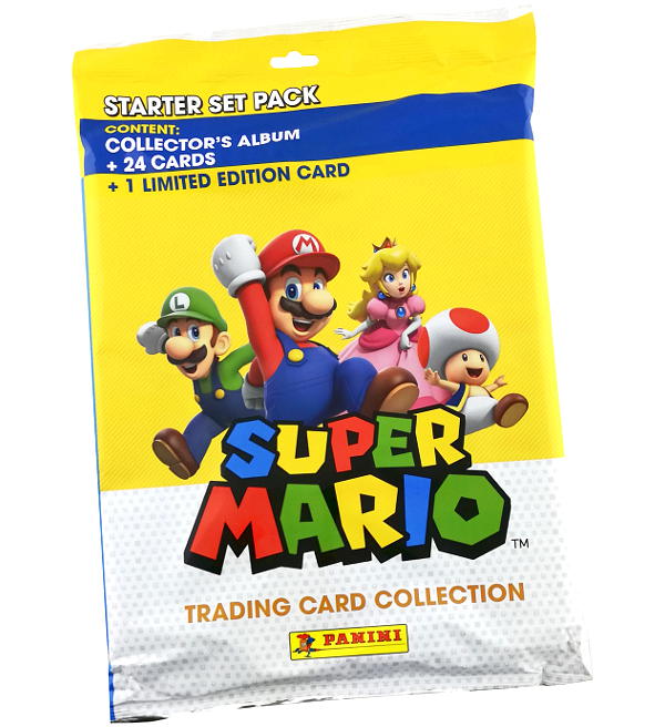 Panini Super Mario Trading Cards 2022 Starter Pack, Stickerpoint