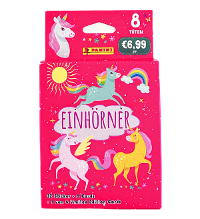 Panini Unicorns Sticker + Cards 2023 - Eco-Blister (=8 Packets + 1 LE Card)