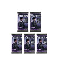 Panini Wednesday Mystery Trading Cards - 5 Booster Packs