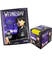 Panini Wednesday 2 Stickers (2025) - Album + Box With 36 Packets