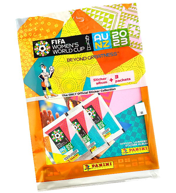 Panini Womens World Cup 2023 Stickers Starterpack (Album + 3 Packets